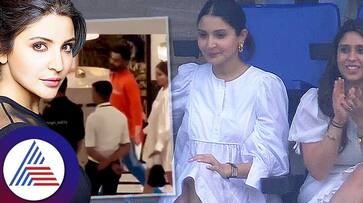 Aushka Sharma second pregnancy baby bump spotted in viral video suc Aushka Sharma second pregnancy baby bump spotted in viral video suc