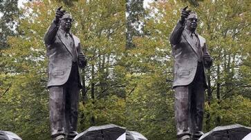 biggest ambedkar statue outside india unveiled in america called statue of equality kms biggest ambedkar statue outside india unveiled in america called statue of equality kms