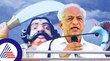 Mysuru dasara festival poetry recital Prof KS Bhagwan out at mysuru rav Mysuru dasara festival poetry recital Prof KS Bhagwan out at mysuru rav