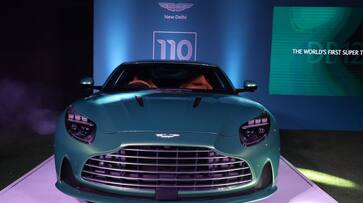 British luxury Aston martin db12 car launched in Bengaluru price start with rs 4 59 crore ckm British luxury Aston martin db12 car launched in Bengaluru price start with rs 4 59 crore ckm