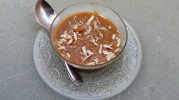 Sacred Sweets: Singhare Atta Halwa recipe for Navratri fasting snt eai Sacred Sweets: Singhare Atta Halwa recipe for Navratri fasting snt eai