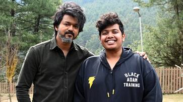 Youtuber Irfan first time Meeting Thalapathy Vijay in Leo Shoot kashmir gan Youtuber Irfan first time Meeting Thalapathy Vijay in Leo Shoot kashmir gan