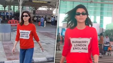 Kriti Sanon lands in Delhi; returns home to attend National Award Ceremony SHG Kriti Sanon lands in Delhi; returns home to attend National Award Ceremony SHG