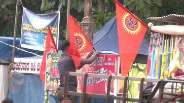 Bhagavadhwaja for Mangaladevi stalls VHP entry into controversy gvd Bhagavadhwaja for Mangaladevi stalls VHP entry into controversy gvd