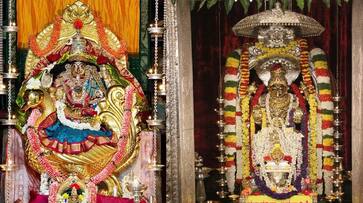 Navratri celebrations in Sringeri and Horanadu At Chikkamagaluru gvd Navratri celebrations in Sringeri and Horanadu At Chikkamagaluru gvd