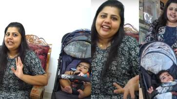 sneha sreekumar shares first flight with son kedar to dubai goes viral vvk sneha sreekumar shares first flight with son kedar to dubai goes viral vvk