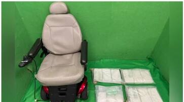 11 kg of cocaine worth 12 crores was found in the wheelchair of a 51-year-old man bkg 11 kg of cocaine worth 12 crores was found in the wheelchair of a 51-year-old man bkg
