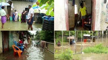 widespread damage in heavy rains in Trivandrum widespread damage in heavy rains in Trivandrum