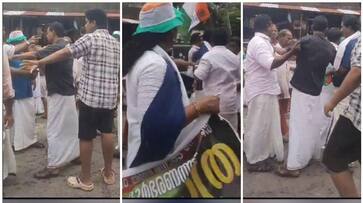 Congress workers clash during rally in kollam karunagappally District Congress leadership announced commission of inquiry nbu Congress workers clash during rally in kollam karunagappally District Congress leadership announced commission of inquiry nbu