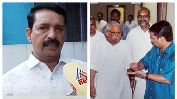 100th birthday celebration of VS achudanandan pa Suresh is out, no name on the poster fvv 100th birthday celebration of VS achudanandan pa Suresh is out, no name on the poster fvv
