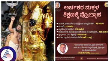 Temple Priests and Employees Children Scholarship two lakh Compensation In Case Of Priests Death in karnataka gow Temple Priests and Employees Children Scholarship two lakh Compensation In Case Of Priests Death in karnataka gow