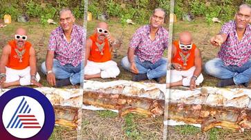 Man Cooked And Ate A Fifty Kg And Seven Feet Fish Video Went Viral On Social Media Watch roo Man Cooked And Ate A Fifty Kg And Seven Feet Fish Video Went Viral On Social Media Watch roo
