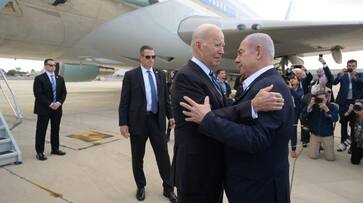 Israel Hamas war Hezbollah reportedly fires rocket at US military base in Syria after Biden departure gcw Israel Hamas war Hezbollah reportedly fires rocket at US military base in Syria after Biden departure gcw
