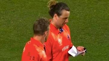 cricket ODI World Cup 2023: How Netherlands' 'chit strategy' played a role in win over South Africa osf cricket ODI World Cup 2023: How Netherlands' 'chit strategy' played a role in win over South Africa osf