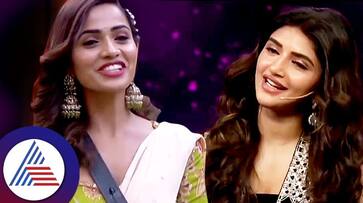 Agnisakshi Shobha Shettys met Actress Srileela and talked in Kannada in Telgu Biggboss suc Agnisakshi Shobha Shettys met Actress Srileela and talked in Kannada in Telgu Biggboss suc