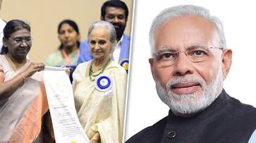 Waheeda Rehman receives special mention from PM Modi on her Dadasaheb Phalke Award RKK Waheeda Rehman receives special mention from PM Modi on her Dadasaheb Phalke Award RKK