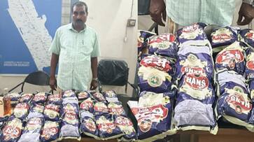 Man arrested with banned tobacco products and 465 packet hans in thrissur vadanappally vkv Man arrested with banned tobacco products and 465 packet hans in thrissur vadanappally vkv