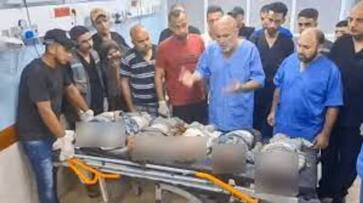 Israel Palestine Conflict: Airstrike Kills 7 Small Children in Gaza doctor videos goes viral Rya Israel Palestine Conflict: Airstrike Kills 7 Small Children in Gaza doctor videos goes viral Rya