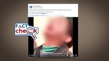 a little boy in gaza crying after his sisters killed by Israel airstrike video not real jje a little boy in gaza crying after his sisters killed by Israel airstrike video not real jje