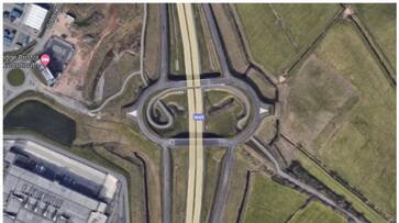 Britain s Ghost Junction M49 which has been closed for four years will be opened soon bkg Britain s Ghost Junction M49 which has been closed for four years will be opened soon bkg