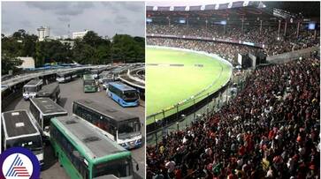 Bengaluru World Cup 2023 match BMTC provides special buses traffic to Chinnaswamy stadium sat Bengaluru World Cup 2023 match BMTC provides special buses traffic to Chinnaswamy stadium sat