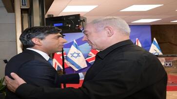 UK PM Rishi Sunak In Israel support its right to defend smp UK PM Rishi Sunak In Israel support its right to defend smp
