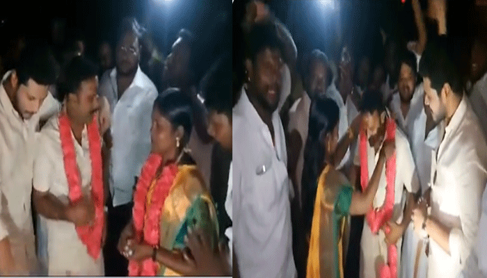 Couple Engagement Inside Theatre Screening Vijay Leo in Tamil Nadu JMS Couple Engagement Inside Theatre Screening Vijay Leo in Tamil Nadu JMS