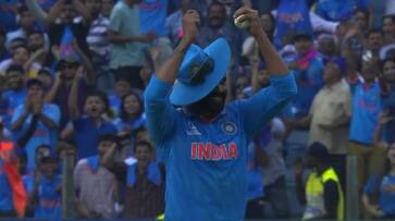 Ravindra Jadeja Asking medal from fielding Coach after take Mushfiqur Rahim catch during IND vs BAN match at Pune rsk Ravindra Jadeja Asking medal from fielding Coach after take Mushfiqur Rahim catch during IND vs BAN match at Pune rsk