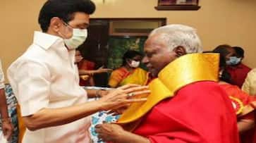 MK Stalin condolence message for Melmaruvathur bangaru adigalar demise final rites with govt respect smp MK Stalin condolence message for Melmaruvathur bangaru adigalar demise final rites with govt respect smp