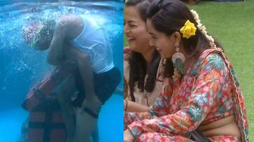 Under water action in Bigg Boss telugu 7 dtr Under water action in Bigg Boss telugu 7 dtr