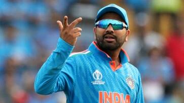 ICC World Cup 2023 Rohit Sharma disappointment over Dharamshala poor outfield comes under the scanner kvn ICC World Cup 2023 Rohit Sharma disappointment over Dharamshala poor outfield comes under the scanner kvn