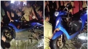 bike fell into the river Two youths met tragic end Kochi sts bike fell into the river Two youths met tragic end Kochi sts