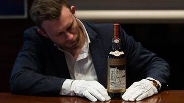 Rare 96-year-old Macallan Scotch Whisky bottle to be auctioned in London for whopping price anr Rare 96-year-old Macallan Scotch Whisky bottle to be auctioned in London for whopping price anr