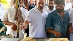 Telangana Election 2023: Rahul Gandhi makes dosa during Yatra WATCH