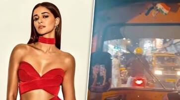 Ananya Panday wins hearts of fans by going for an autorickshaw ride; ditches her swanky car vma Ananya Panday wins hearts of fans by going for an autorickshaw ride; ditches her swanky car vma
