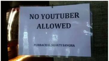 Organizers denied permission to YouTubers to Durga Puja pandal bkg Organizers denied permission to YouTubers to Durga Puja pandal bkg