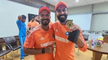 Ravindra Jadeja wins Best Fielder Award after IND vs BAN Match at Pune rsk Ravindra Jadeja wins Best Fielder Award after IND vs BAN Match at Pune rsk