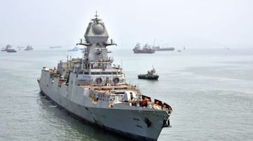 Navy gets Imphal, one of India's largest destroyers and first to be armed with upgraded BrahMos Navy gets Imphal, one of India's largest destroyers and first to be armed with upgraded BrahMos