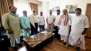 Telangana Assembly Elections 2023:TJS Chief Kodandaram Meets Congress Leader Rahul Gandhi in Karimnagar lns Telangana Assembly Elections 2023:TJS Chief Kodandaram Meets Congress Leader Rahul Gandhi in Karimnagar lns