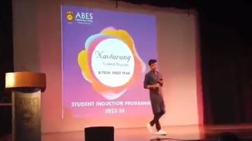 ABES College website hacked with Jai Shri Ram poster two faculty members suspended after row WATCH gcw ABES College website hacked with Jai Shri Ram poster two faculty members suspended after row WATCH gcw
