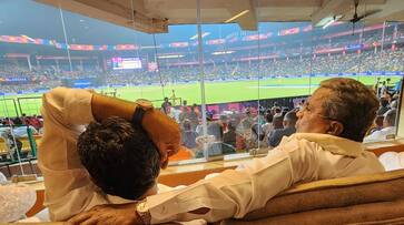 Kumaraswamy fires on Congress over Visit Bengaluru Cricket Stadium for watching Australia Pakistan match ksm Kumaraswamy fires on Congress over Visit Bengaluru Cricket Stadium for watching Australia Pakistan match ksm