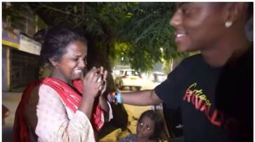 Congratulation to the foreign YouTuber who helped a poor Indian mother bkg Congratulation to the foreign YouTuber who helped a poor Indian mother bkg