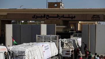 gaza receives first aid trucks since hamas attack as egypt border opens briefly ash gaza receives first aid trucks since hamas attack as egypt border opens briefly ash