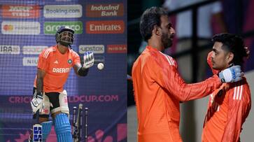 Suryakumar Yadav or Ishan Kishan are expected to be given chances to replace Hardik Pandya in his absence in IND vs NZ 21st Match at Dharamsala rsk Suryakumar Yadav or Ishan Kishan are expected to be given chances to replace Hardik Pandya in his absence in IND vs NZ 21st Match at Dharamsala rsk