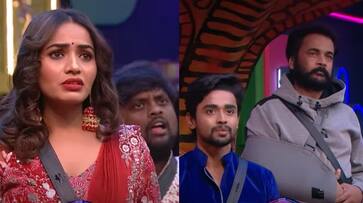 shivaji snake in bigg boss house teja marriage proposal to shobha shetty arj shivaji snake in bigg boss house teja marriage proposal to shobha shetty arj