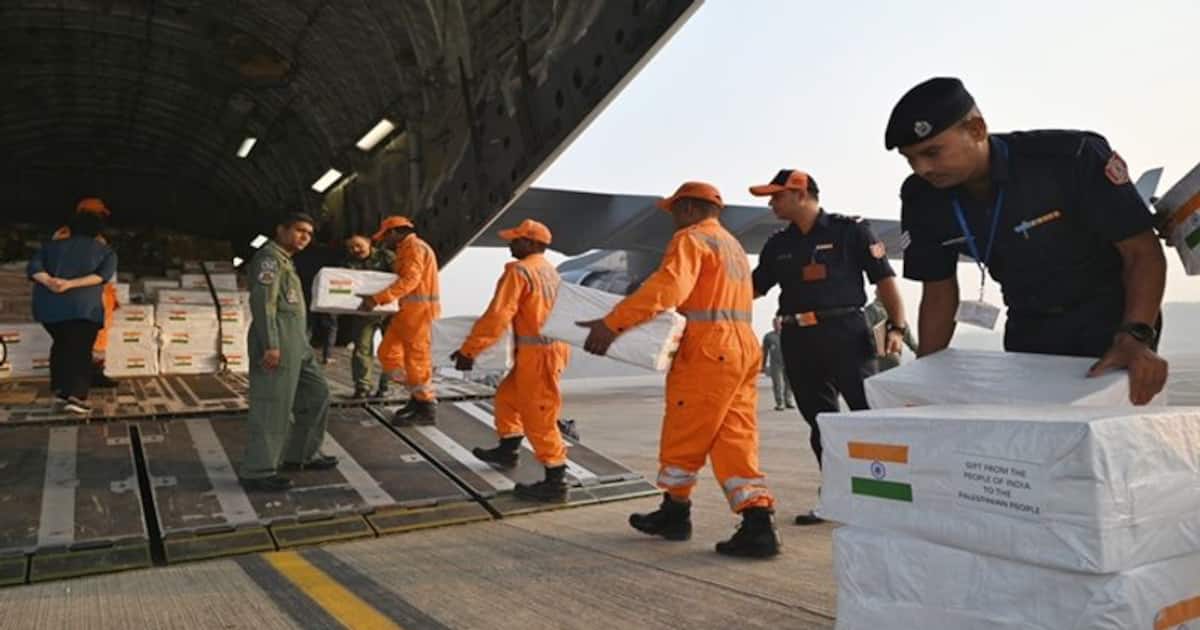 பாலஸ்தீனத்துக்கு மனிதாபிமான உதவிகளை அனுப்பிய இந்தியா!