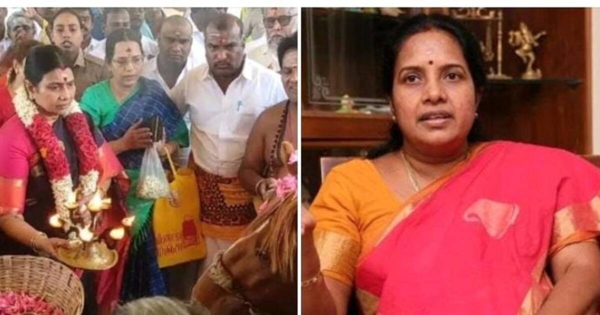 துர்கா ஸ்டாலின் கோயில்களுக்குச் செல்வதை பாஜகவினர் யாரும்  படம் எடுக்கவில்லை.. திமுகவினரே பரப்புகின்றனர்-வானதி 