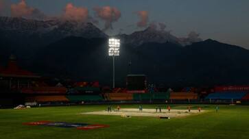 India vs New Zealand 21st match at Dharamsala is likely to be affected by rain rsk India vs New Zealand 21st match at Dharamsala is likely to be affected by rain rsk