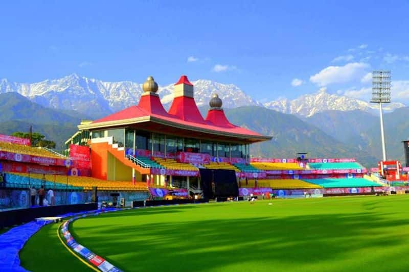 India Have won the toss and choose to bowl first against New Zealand in 21st Match of Cricket World Cup 2023 at HPCA Stadium Dharamsala rsk
