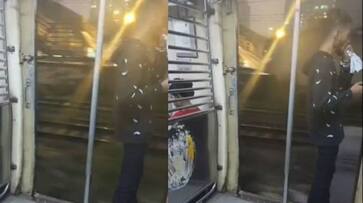 man allegedly using drug in Mumbai local train ladies coach rlp man allegedly using drug in Mumbai local train ladies coach rlp